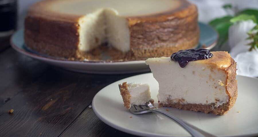 postre con queso de vaca